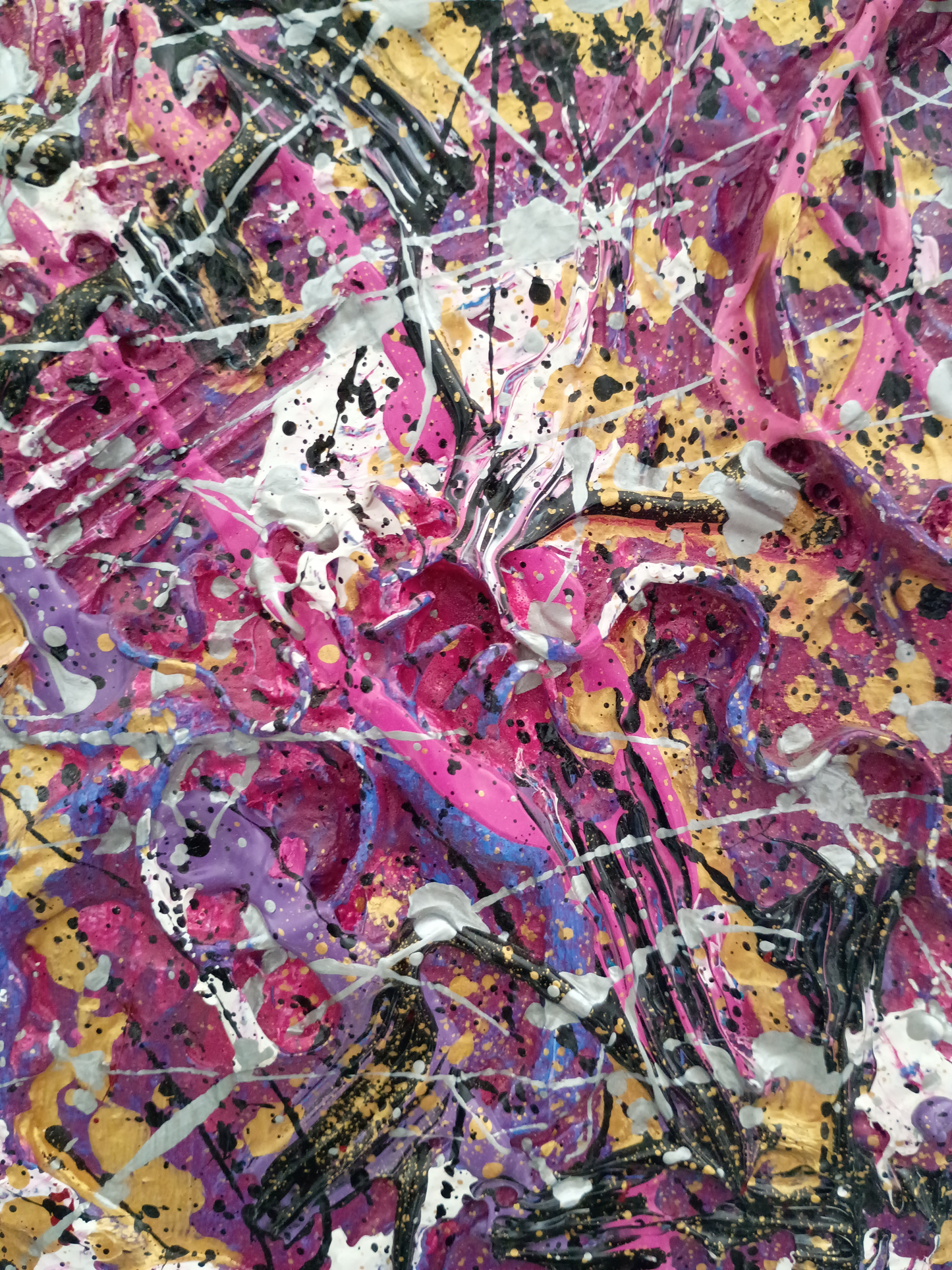 Sweet Molten Regalia | 20 x 16"