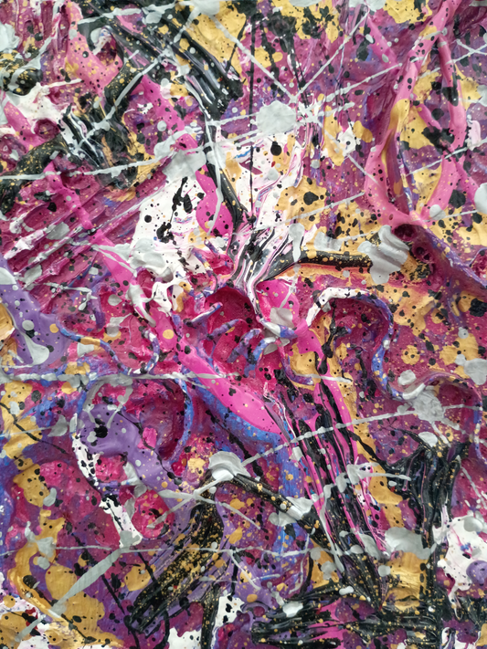 Sweet Molten Regalia | 20 x 16"