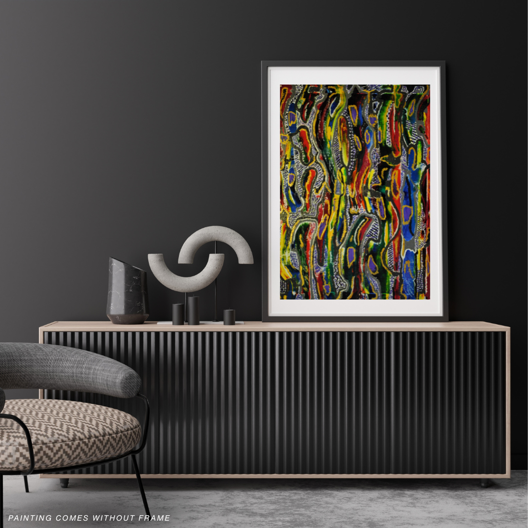 Stuck In the Middle Child | 18 x 24"