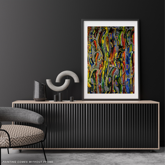 Stuck In the Middle Child | 18 x 24"