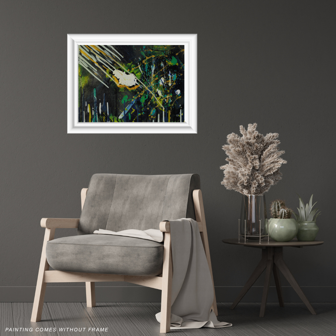 Battle of Mind and Matter | 16 x 20"