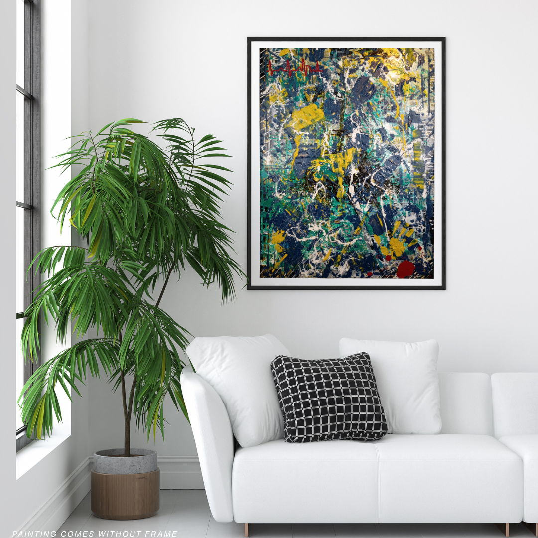 Fisherman's Heart Maiden's Hand | 40 x 30"