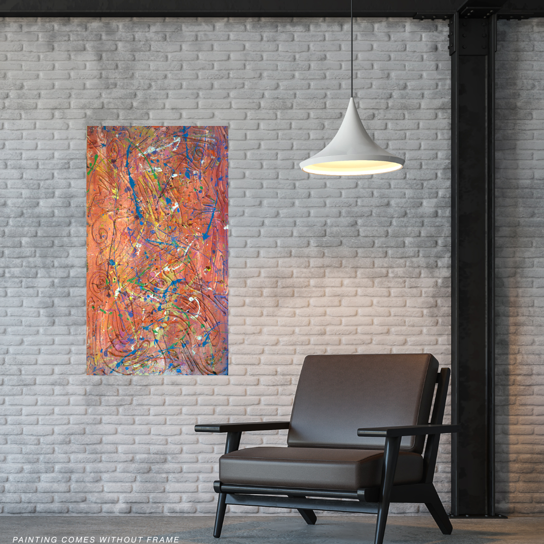 Forever A Work In Progress | 48 x 24"