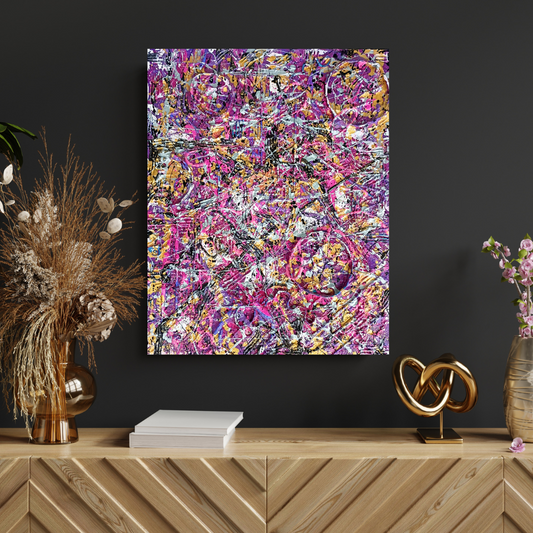 Sweet Molten Regalia | 20 x 16"