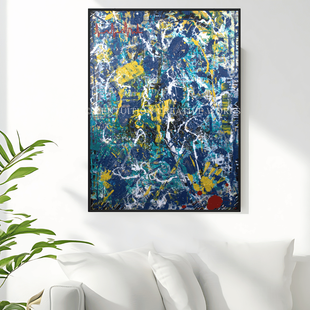 Fisherman’s Heart Maiden’s Hand | 40 x 30’’