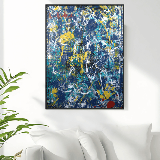 Fisherman’s Heart Maiden’s Hand | 40 x 30’’