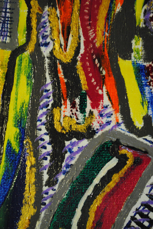 Stuck In the Middle Child | 18 x 24"