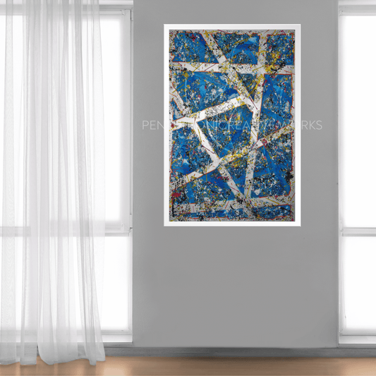 Wade Through Troubled Waters | 36 x 24"