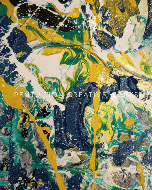 Fisherman's Heart, Maiden's Hand, Detail 1, 2026 - Limited Giclée Edition
