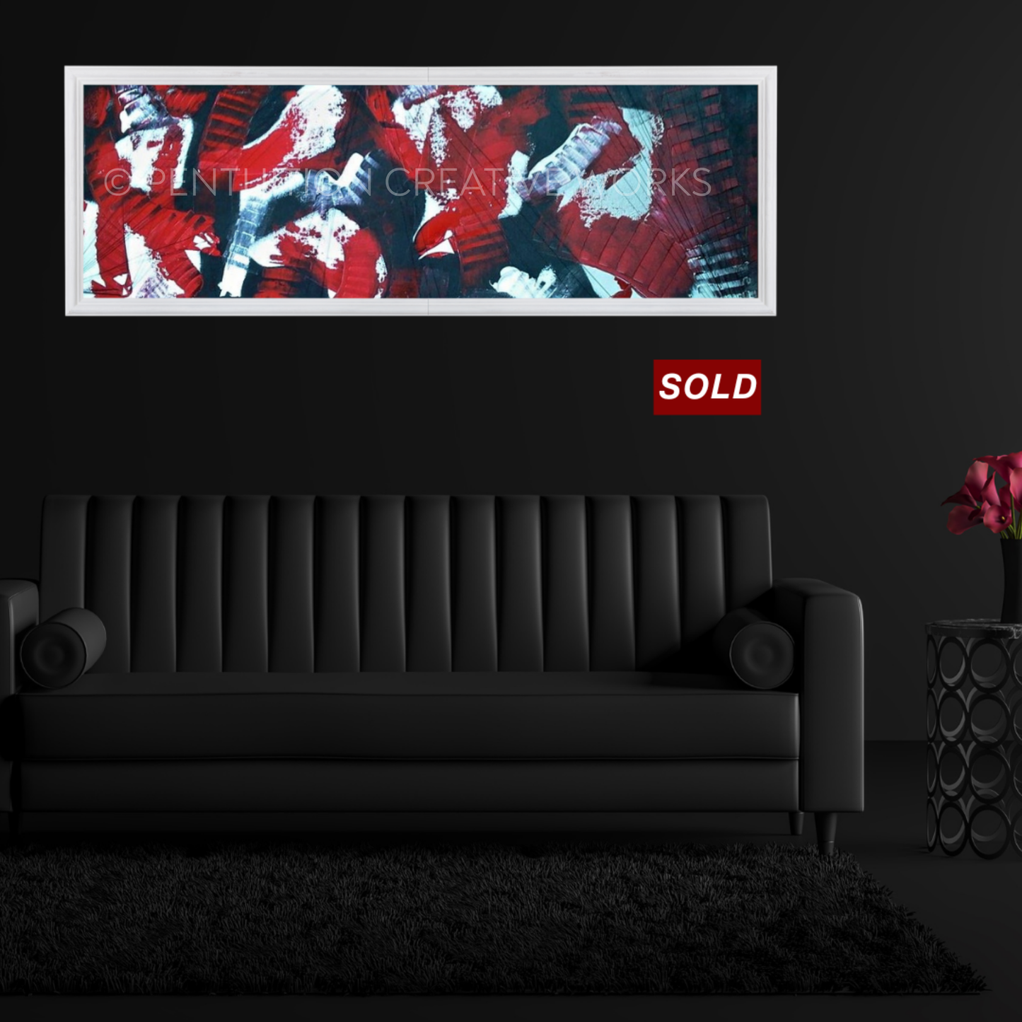 Loves's Arpeggio | 24 x 60"